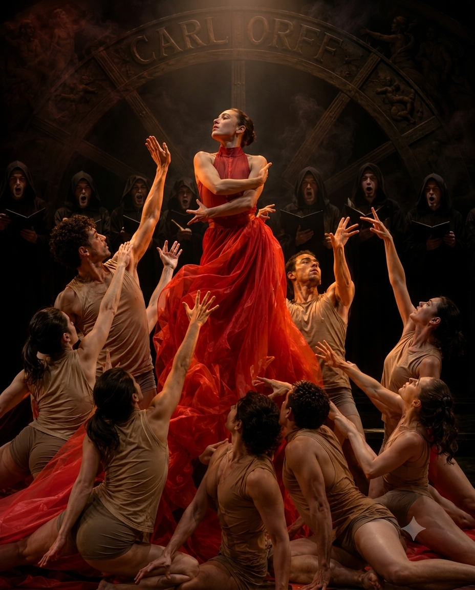 Elenco de Harmony Arte en Movimiento en escena